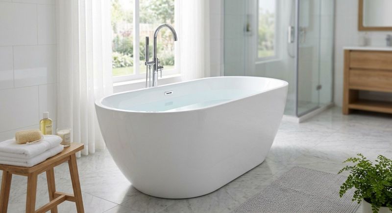 Freestanding Tub Installation in Doylestown, PA